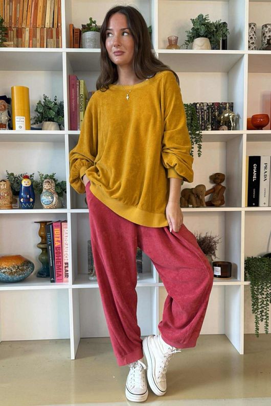 Terry B Classic Sweatshirt Dijon